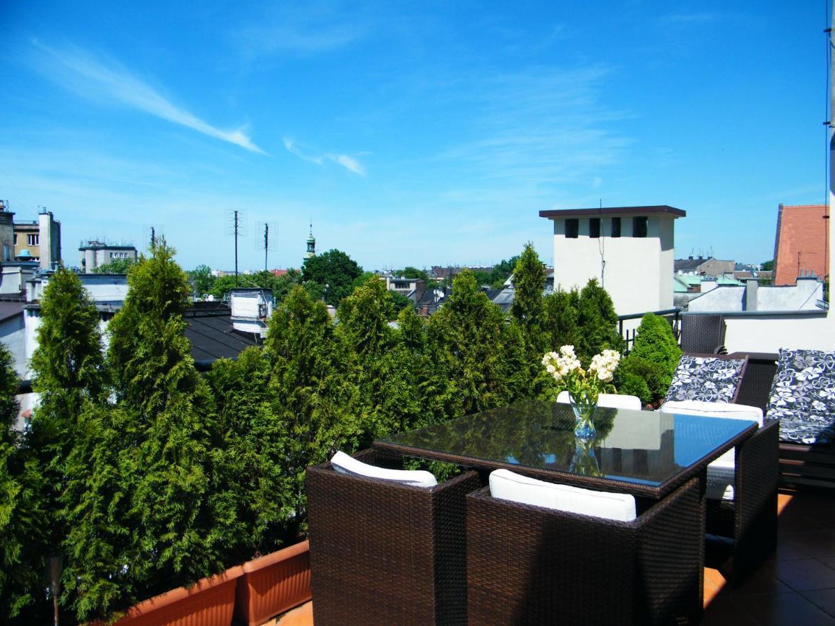 Apartament W Centrum - Duplex Penthouse In The Centre With Terrace And Air Conditioning Krasków Eksteriør bilde